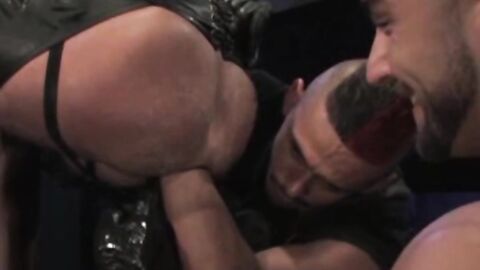 What is great about this scene is that we get to see real topping talent fisting on o
