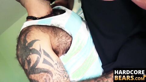 HardcoreBears.com - Atlas Grant likes to penetrate Russell Tylers hairy bum vigorousl