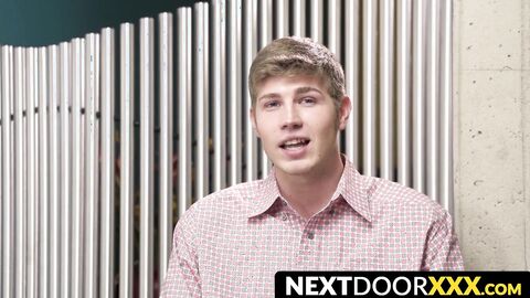 NextDoorXXX.com - Young man's throbbing cock begs for attention in jerk off session