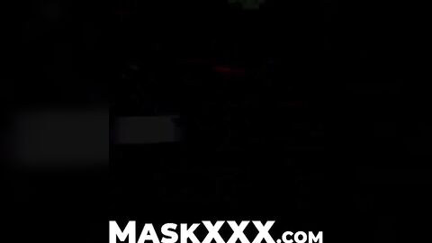 MaskXXX.com - Big cocked muscular hunk bartender's after-hours wanking delight