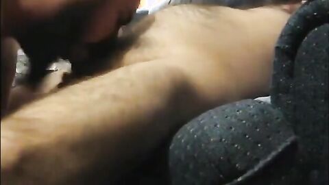 Big Cock Bear Gets a Blowjob