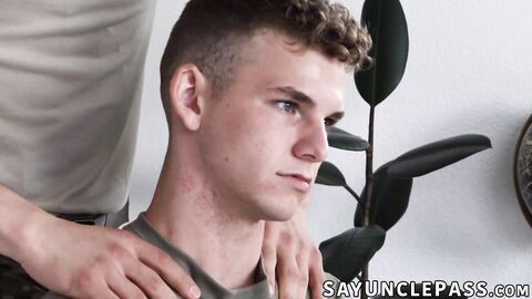 Darron Bluu plowed Jack Waters tight ass after a horny massage