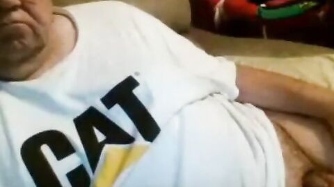 Daddy Strokes on Webcam