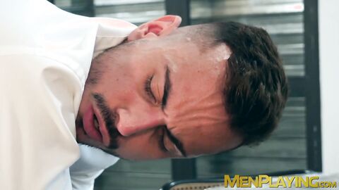 Suit hunk Jonathan Miranda bangs art dealer after rimming