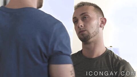 Gay jock Roman Todd receives deepthroat before fucking lover