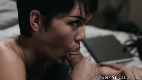 Daisy Taylor rides big hunks cock and gets cum on her tits