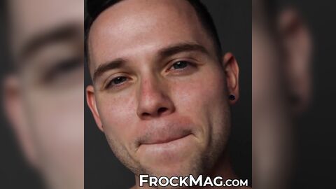 Innocent Danny Wilcoxx strokes his hard throbbing cock passionately