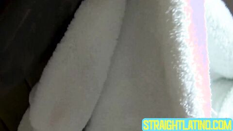 Bronze skinned Marcus strokes my cock so I can squirt cum on his handsome face