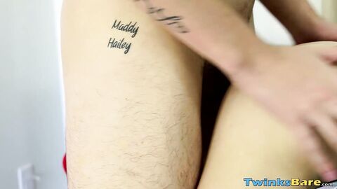 Naughty twink Kyler Rex eager for intense bareback