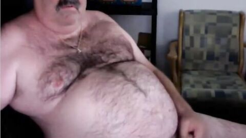 Grandpa Cums: Amateur Daddy Masturbates on Cam