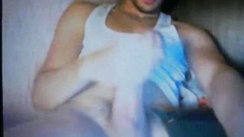 Hung Arab Amateur Jerks His Thick Cock