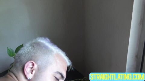 Bisexual blonde Juan Cruz offered money to make my throbbing cock wet