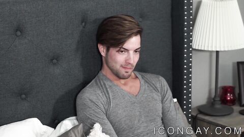 Homo hunk Max Sargent anally drills inked stepson with vigor