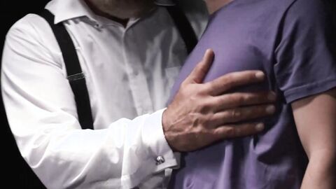 Felix Kamp's passionate dildo play with Chase Tyler