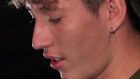 Dimitry Simonit enjoys the hazing fuck with two cadets for confession