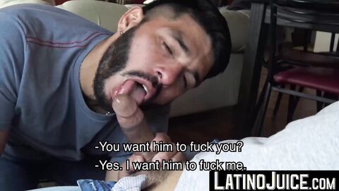 Cleaning bearded dude Davids hairy ass using my delicious dick