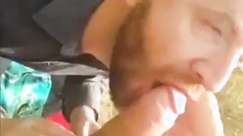 Gangbang Blowjob in the Parking Lot Calle
