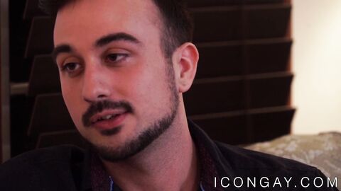 Mature homosexual dicked hard by a bearded jock