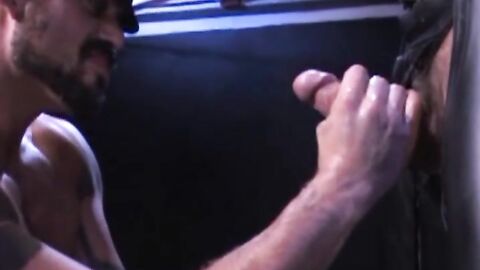 Soon Matthieu joins in, pawing at Butch's ass and then offering up his ass on top of