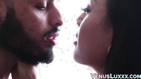 Stunning Asian tbabe Venus Lux gets kinky deepthroat