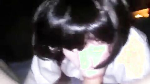 Old Man Receives Blowjob from Crossdresser