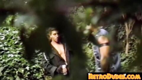 RetroDudes.com - Vintage cock suckers enjoy steamy bareback sex with cumshot