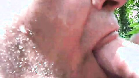 Outdoor Gay Fun with Amateur Couple