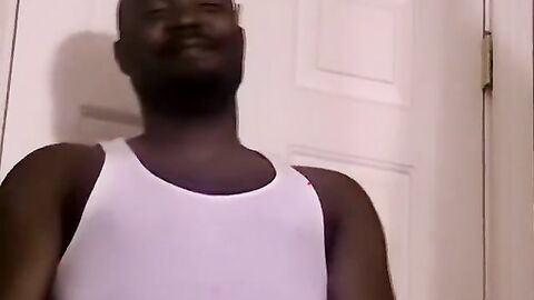JoeSchmoeXXX.com - Hot black stud KG strokes his thick cock in his solo cam show