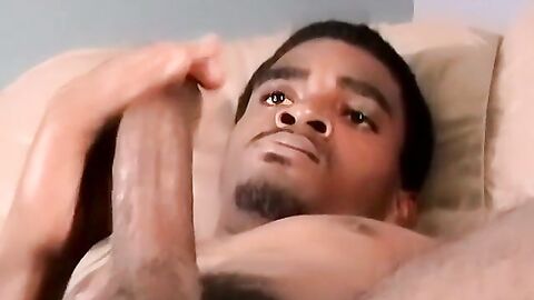Skinny black gay guy ass bangs fat white dude from behind