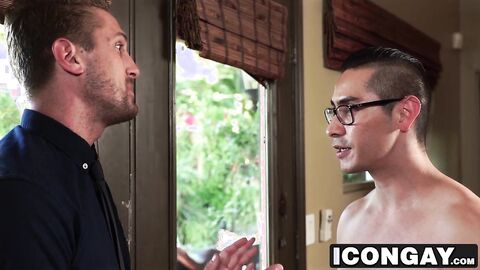Good looking hunk anally destroys a pretty young jock