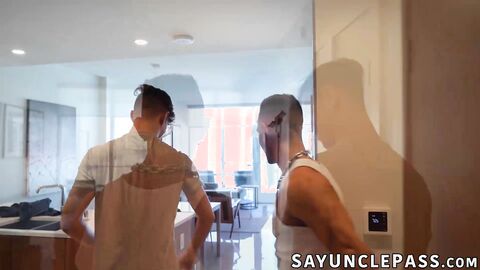 Horny Jax Thirio gives virgin Benvi hot kisses and hard pounding