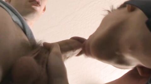 Young twink Austin Parker fucked by perfect abs boyfriend