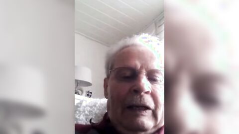 Grandpa Strokes on Cam