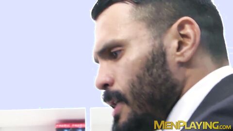 Businessman Jean Franko sucked off before hardcore pounding