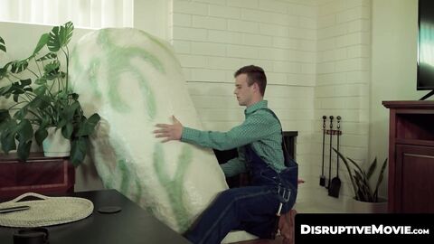 DisruptiveMovie.com - Scott Finn takes Roman Todd's alien cock deep in slim twink ass