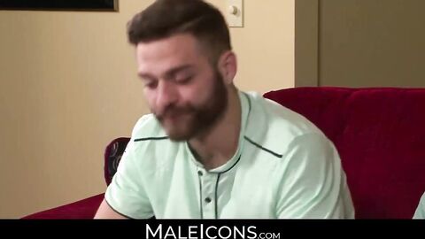 MaleIcons.com - wild Duncan's playful mood leads to sucking Tommy's big,hard cock