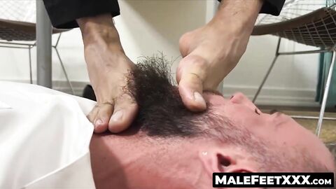 MaleFeetXXX.com - Tony S's feet sucked and worshiped by dominant Rikk's skilled mouth