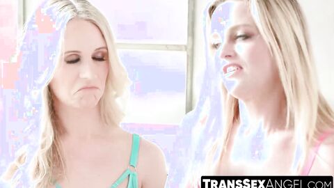 TransSexAngel.com - Intimate interview with shemale star Olivia Would and Charlie For