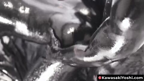 KawasakiYoshi.com - Asian Damian Dragon and Yoshi Kawasaki breed raw splattering oily