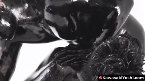 KawasakiYoshi.com - Asian Damian Dragon and Yoshi Kawasaki breed raw splattering oily