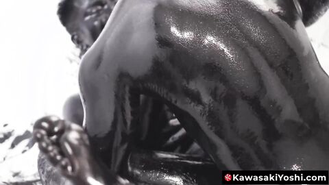 KawasakiYoshi.com - Asian Damian Dragon and Yoshi Kawasaki breed raw splattering oily