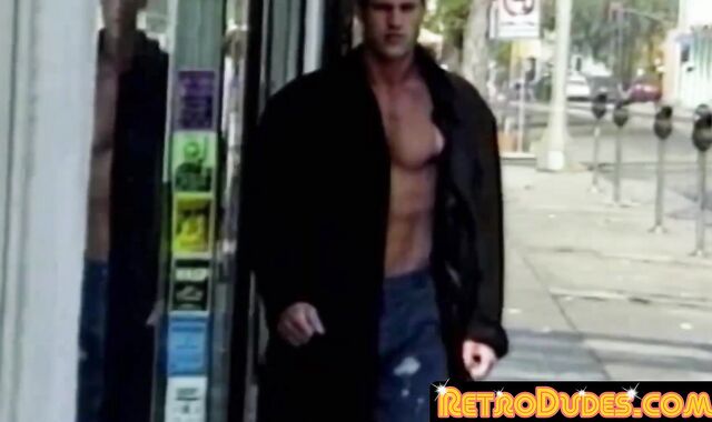 RetroDudes.com - Buff gay man craves anal smashing and a big load