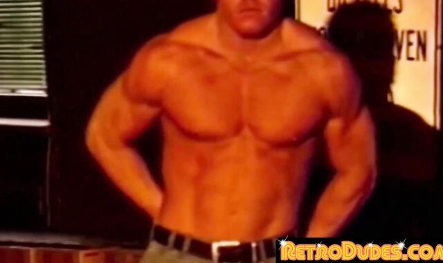 RetroDudes.com - Buff gay man craves anal smashing and a big load