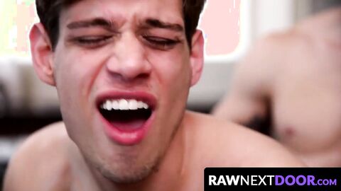 RawNextDoor.com - Michael Del Ray and Jackson's hardcore anal fucking and railing