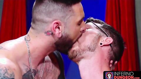 InfernoDungeon.com - Muscular men's fisting and masturbation fetish play