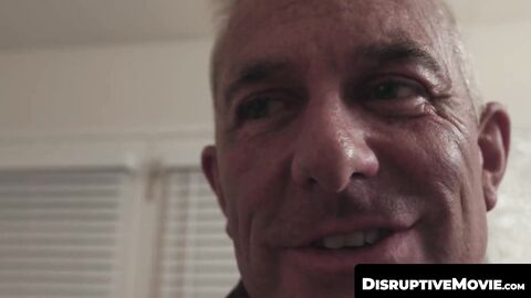 DisruptiveMovie.com - Matthew Figata deepthroats Dakota Payne's cock in hot daddy inf