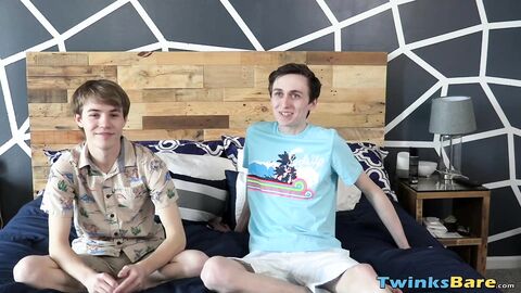 Twink James Stirling shafted Jacob Jones virgin ass hole