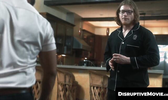 DisruptiveMovie.com - Dillon Diaz cumsprays housesitter Kyle Connor's mouth in cheati