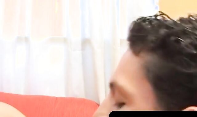 OTBXXX.com - Young Latino takes a big raw cock deep in his tight asshole