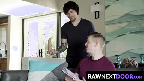 RawNextDoor.com - Alex and Scotty Zee's playful sex toy session begins with a bang